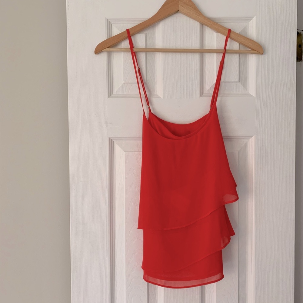Bebe Layered Flowy Top
